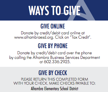 Ways to Give Poster 